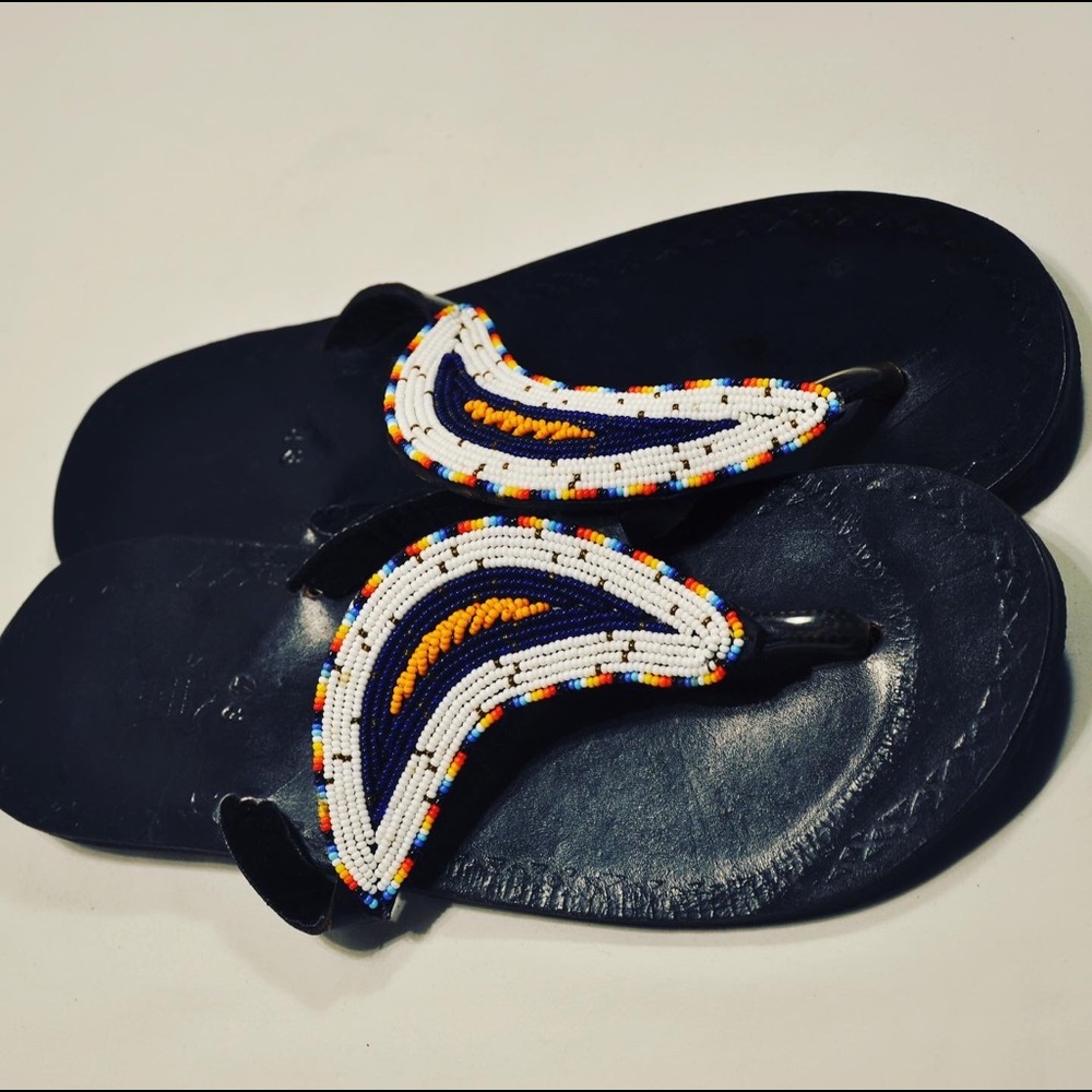 Maasai Beaded Sandals